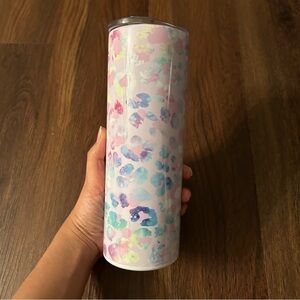 NEW D5 Designs Costumed Pink Designed Slim Tumbler